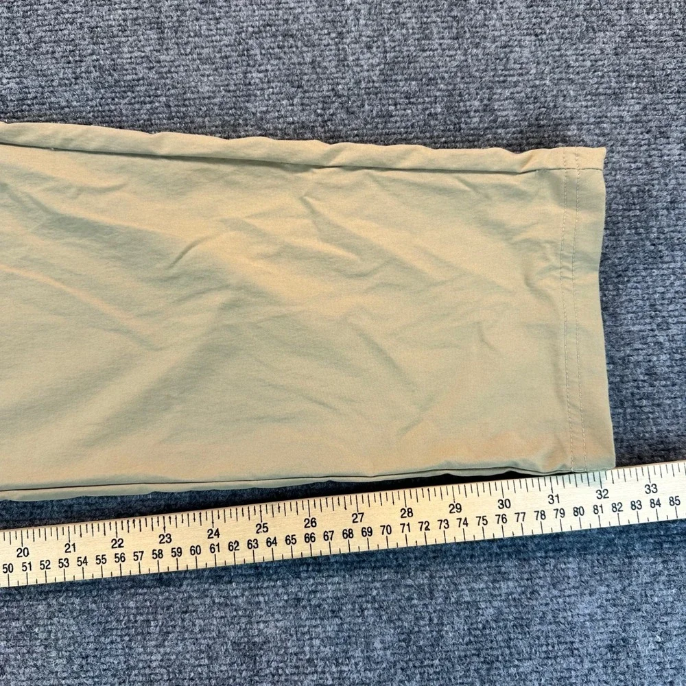 Adidas Men's 38x32 Tan Khaki Ultimate Flat Front Straight Leg Golf Pants Stretch - Picture 10 of 11